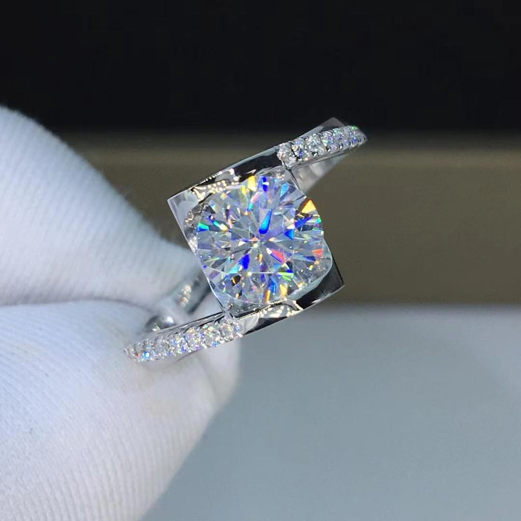 Semi-morganite ring