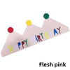 INS New Felt Crown Letter Birthday Hat for Kids Party