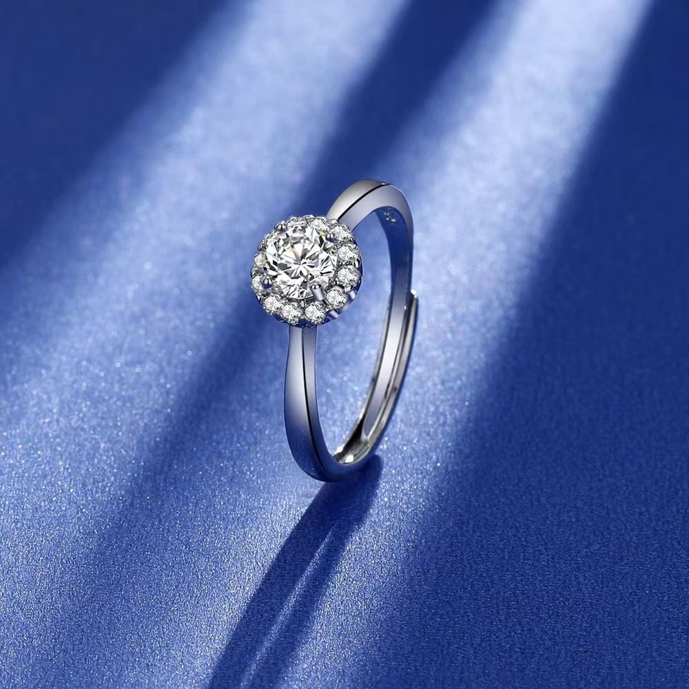 Semi-morganite ring