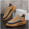 Leather men's casual durable slip-on shoes