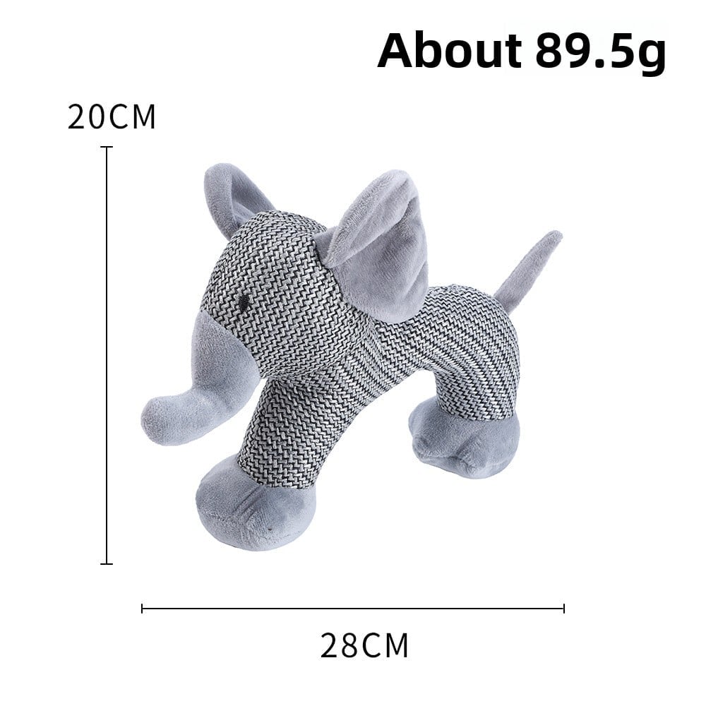 Plush Bite-Resistant Sound Pet Toys for Dogs and Cats