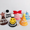 Felt hat children's birthday non-woven hat party yellow crown decorative hat diy crown props