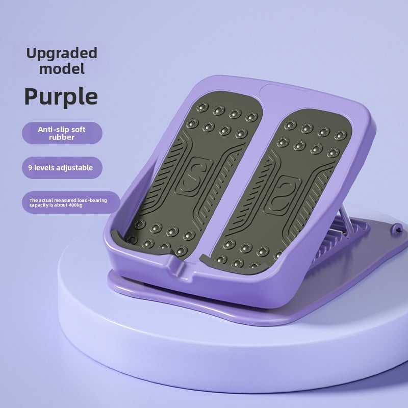Slimming leg stretching board inclined step