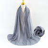 Elegant Pearl Chiffon Scarf for Women