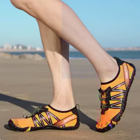 Quick-drying, breathable and non-slip hiking shoes for river-wading