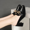 Lazy-toe Half Slippers for Women