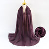 Elegant Pearl Chiffon Scarf for Women