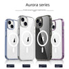 Magnetic Transparent Shockproof TPU Phone Case for iPhone 12 -16 Pro Max