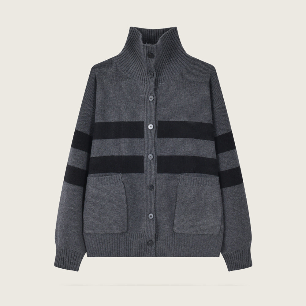 Fashion New Loose Knitted Cardigan Women