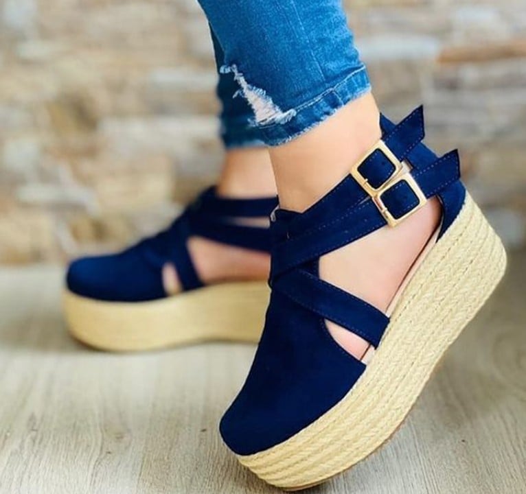 Thick-soled Baotou Platform Shoes