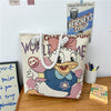 Canvas shoulder bag, simple tote bag for tutoring/study