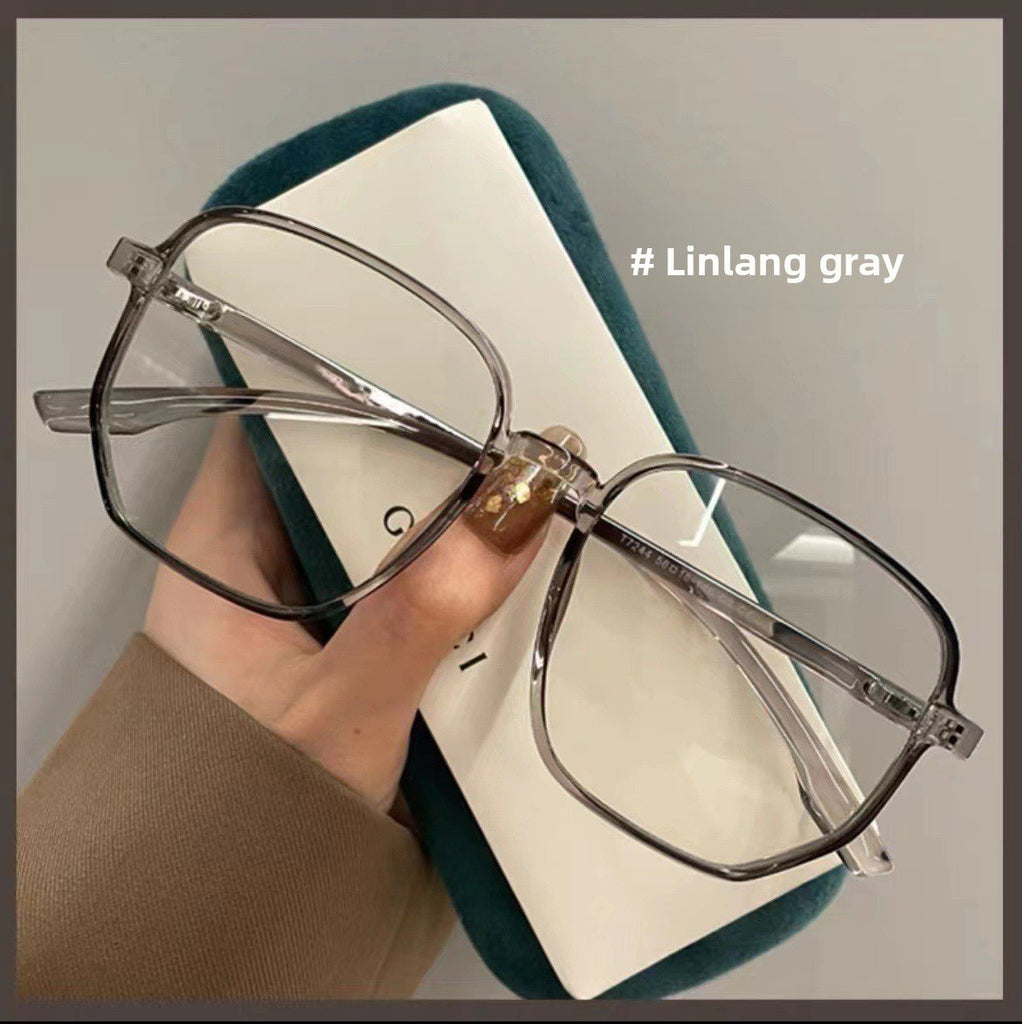 Polygonal myopia glasses frame