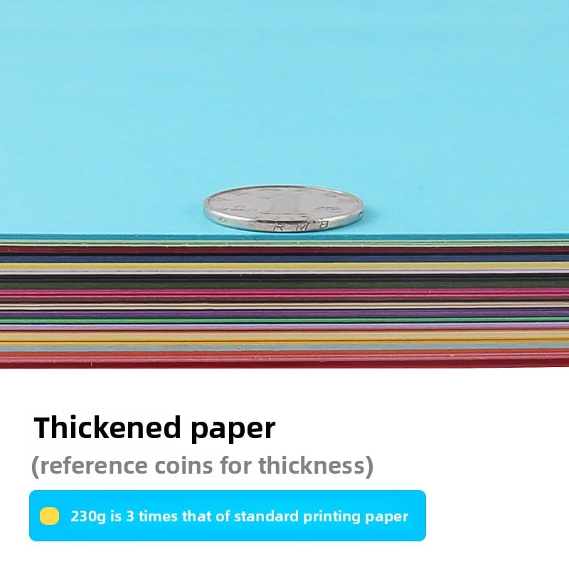 Handmade colored cardstock