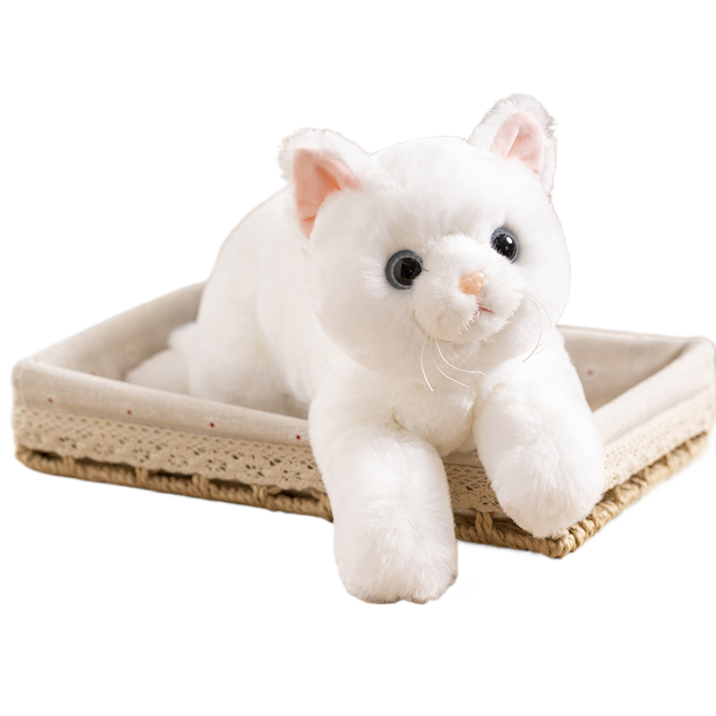 Kitten Plush Toy Home Sofa Car Decoration Doll Children's Companion Pillow Gift Cat Doll