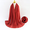 Elegant Pearl Chiffon Scarf for Women