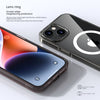 Magnetic Transparent Shockproof TPU Phone Case for iPhone 12 -16 Pro Max
