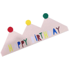INS New Felt Crown Letter Birthday Hat for Kids Party