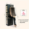 Oversize Curved Bristle Massage Hair Comb for Women High Volume Styling