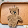 Cute little bear plush toy accessories