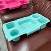 Covered beverage compartmentalized bag