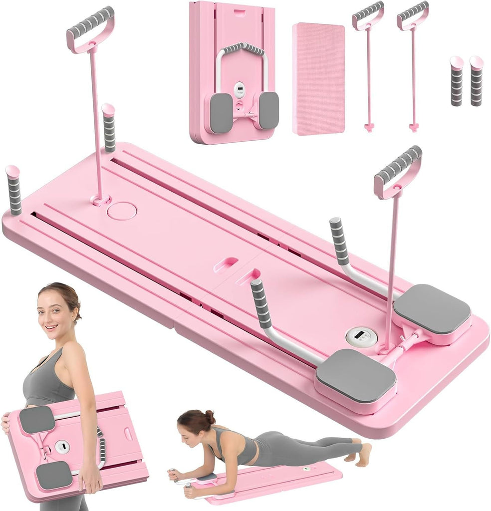 Multifunctional Foldable Fitness Abdominal Board with Accessories