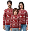 Women's Christmas Round Neck Loose Long Sleeves Sweater