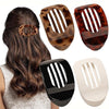 Hair gripper clip set, frosted gripper clip hair accessory