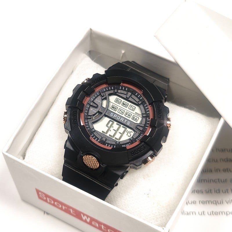 Fashionable sports multi-functional electronic watch