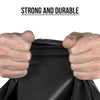 Flat-mouthed light-proof garbage bag