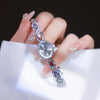 BS brand 2023 New HOT Watch Factory Direct fashion trend Oval color treasure rainbow light luxury F1726