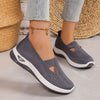 Large-size casual comfortable women's leather shoes
