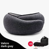 A U-shaped neck guard pillow that can be stored