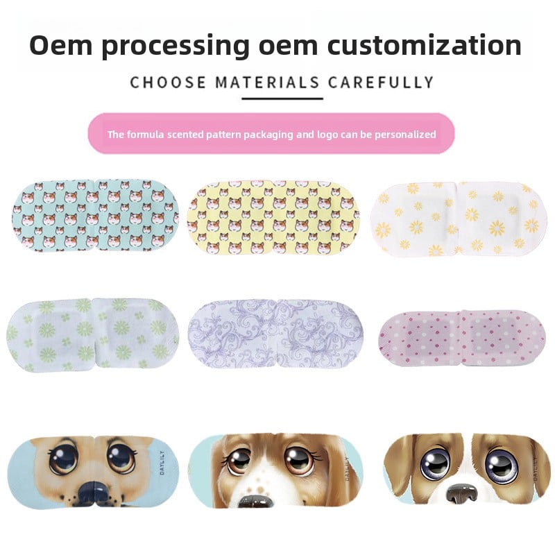 Disposable steam eye mask shading breathable hot compress fever eye protection to relieve eye fatigue dry student sleep eye mask