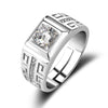 Adjustable diamond ring