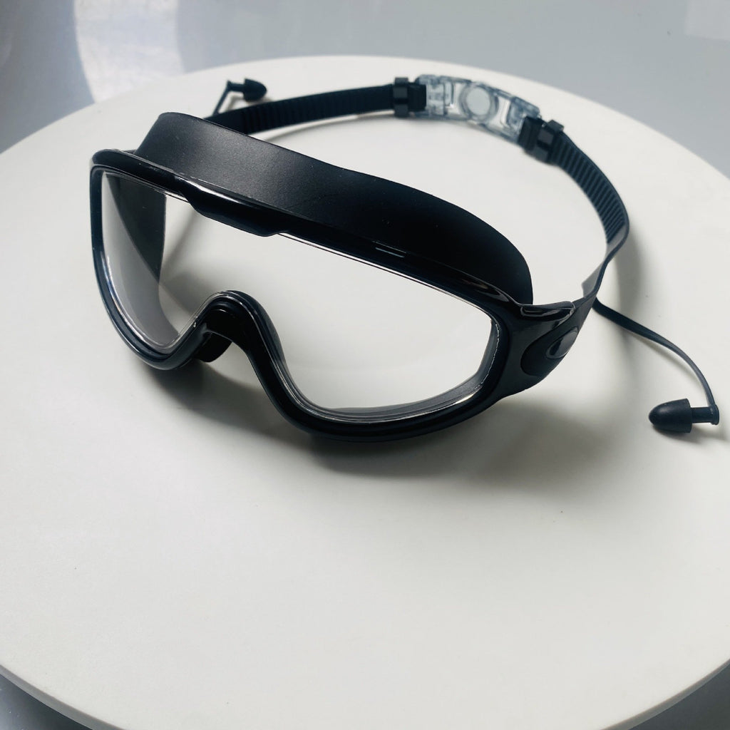 Electroplated waterproof, anti-fog, high-definition wide-field swimming goggles for both men and women