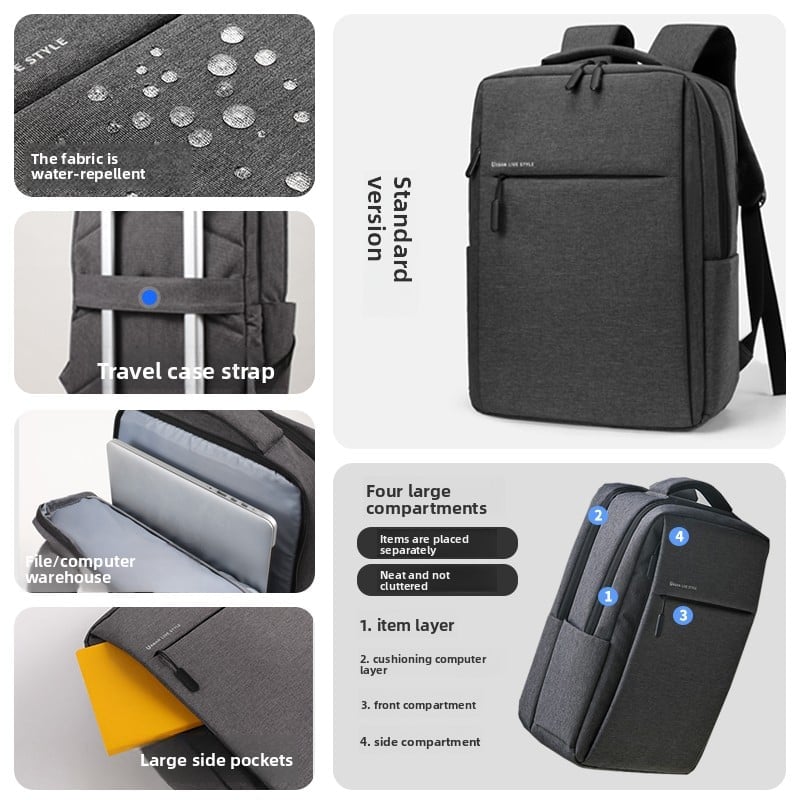 Backpack, a large-capacity business travel bag