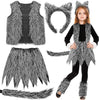 Wolf Ears Head Button Mask