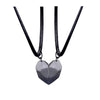 Magnetic Split Heart Couple Necklace