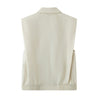 Early Autumn New Women's Clothing Fashionable All-match Casual Sleeveless Jacket Vest Coat