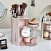 Powder puff storage box