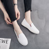 Old Beijing Cloth Shoes Women's Hollow Breathable Single-layer Shoes Flat Bottom All-match Cyber Popular White Shoes Soft Bottom