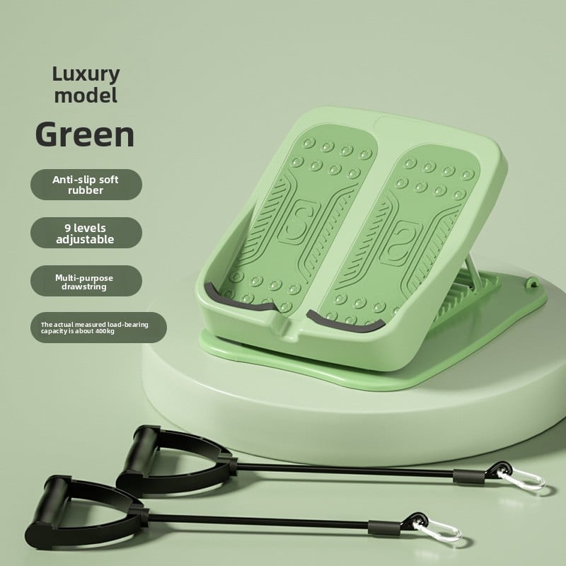 Slimming leg stretching board inclined step