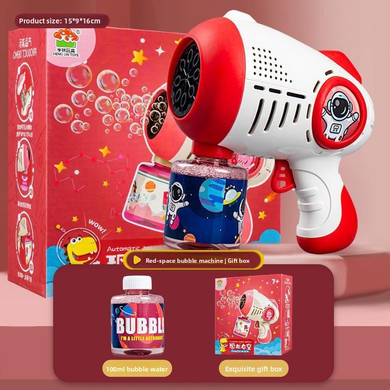 Handheld fully automatic children's bubble machine
