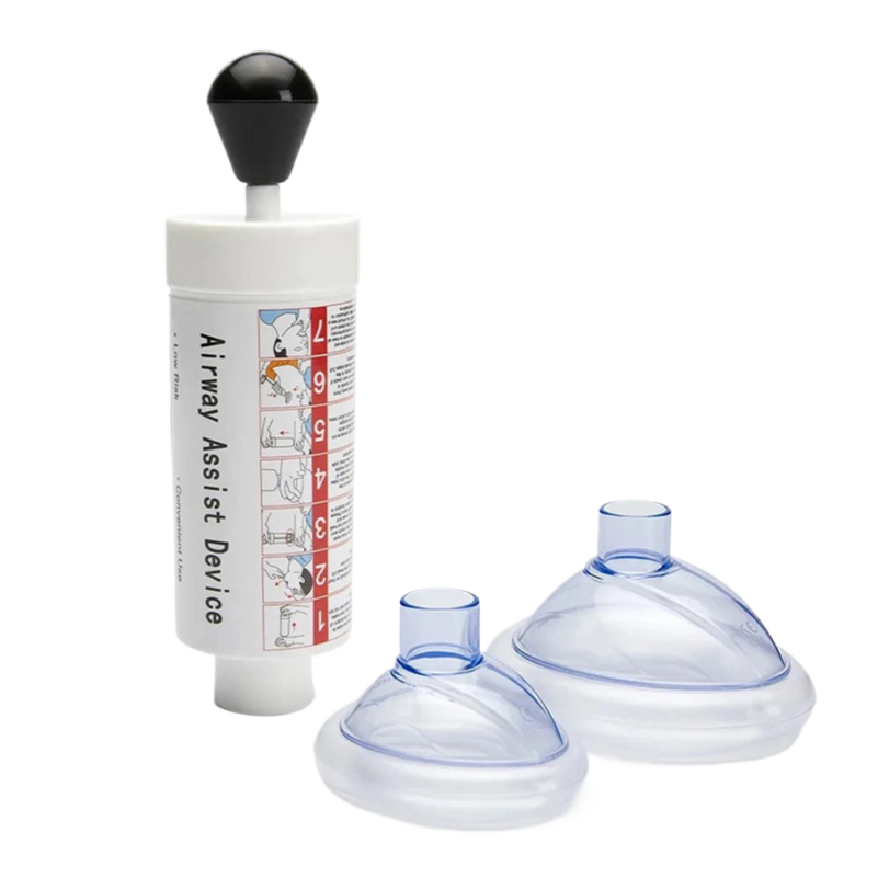 New AC Anti Choking Asphyxia Rescue Mask for Adults & Kids Quick and Convenient for Throat Blockage First Aid