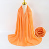 Elegant Pearl Chiffon Scarf for Women