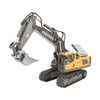 Remote control excavator alloy remote control car excavator engineering car toy charging  children's toy car wholesale