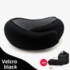 A U-shaped neck guard pillow that can be stored