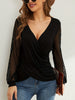 Women's Fashion Loose Cross T-shirt Women's Top