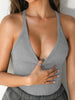 2-piece Knitted Vest Nun Top With A Base Layer Underneath