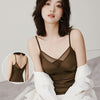 Lace V-neck Sour Vinegar Satin Small Sling Vest Underwear